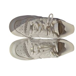 White Nike Air Force 1 Trainers #Sneakers Size 7.5 Lightly Used No Box
